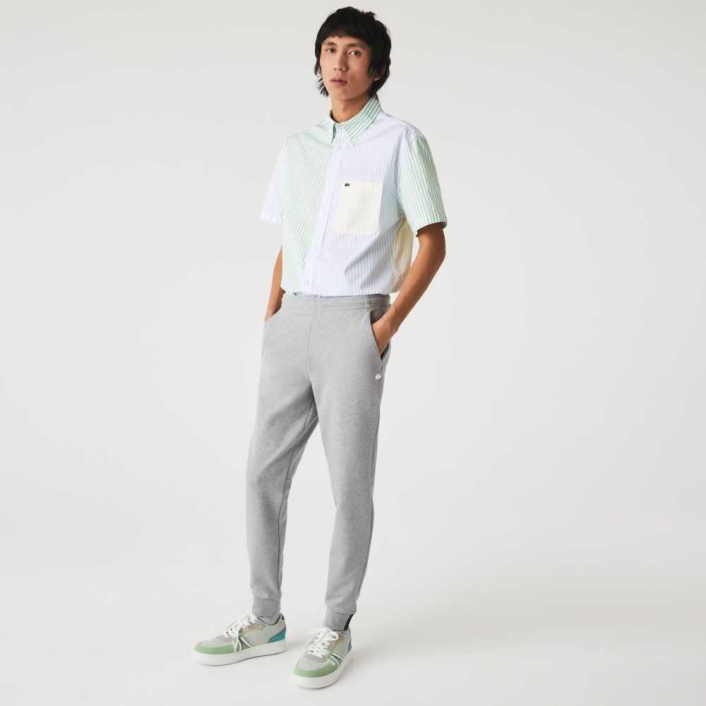 Lacoste Slim Fit Heathered Bomull Blend Tracksuit Grå | LJTVI-8960