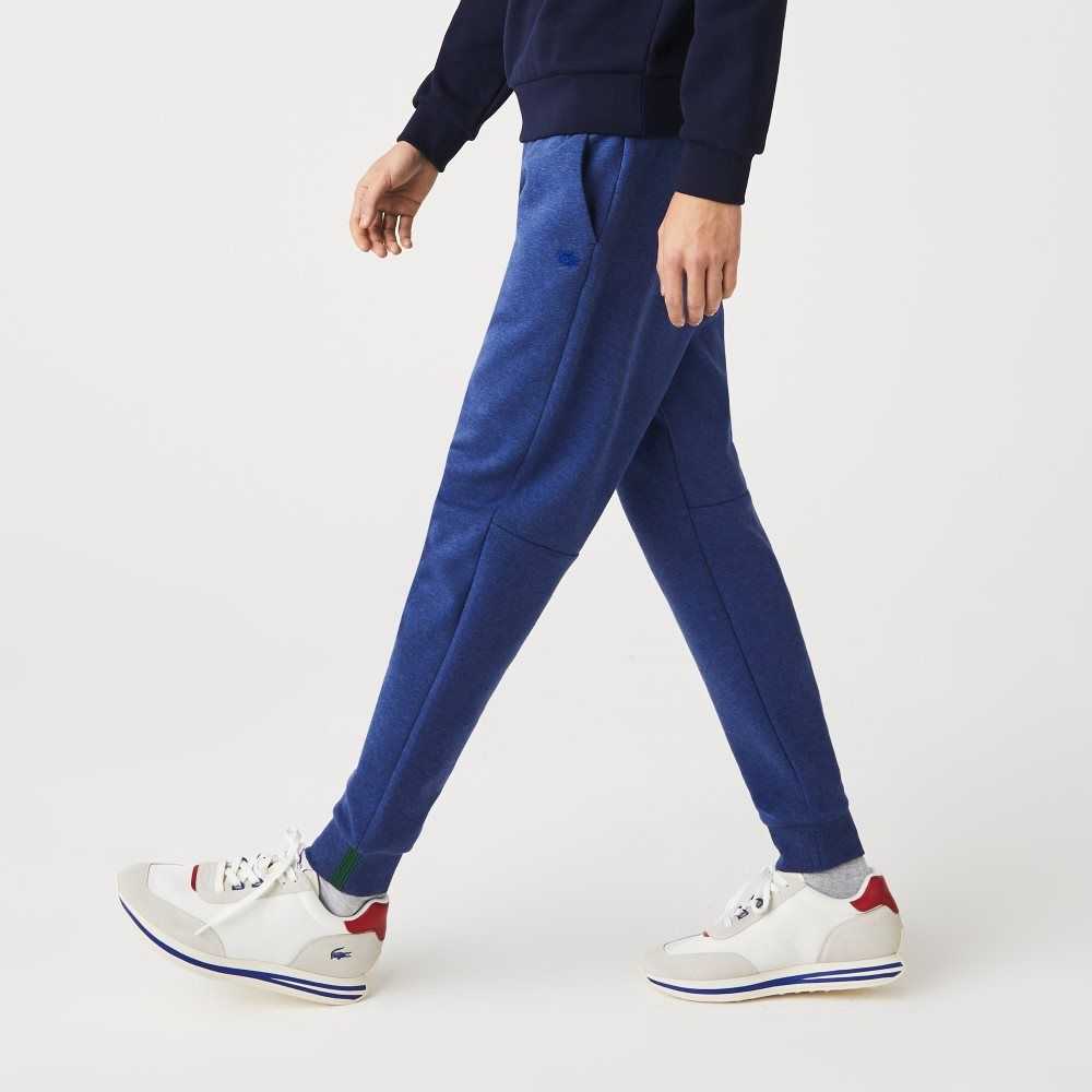 Lacoste Slim Fit Heathered Bomull Blend Tracksuit Blå | WSCQK-5720