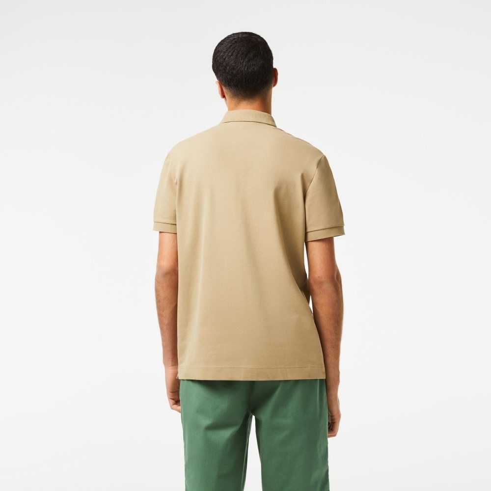 Lacoste Smart Paris Stretch Bomull Beige | DPKUF-8619