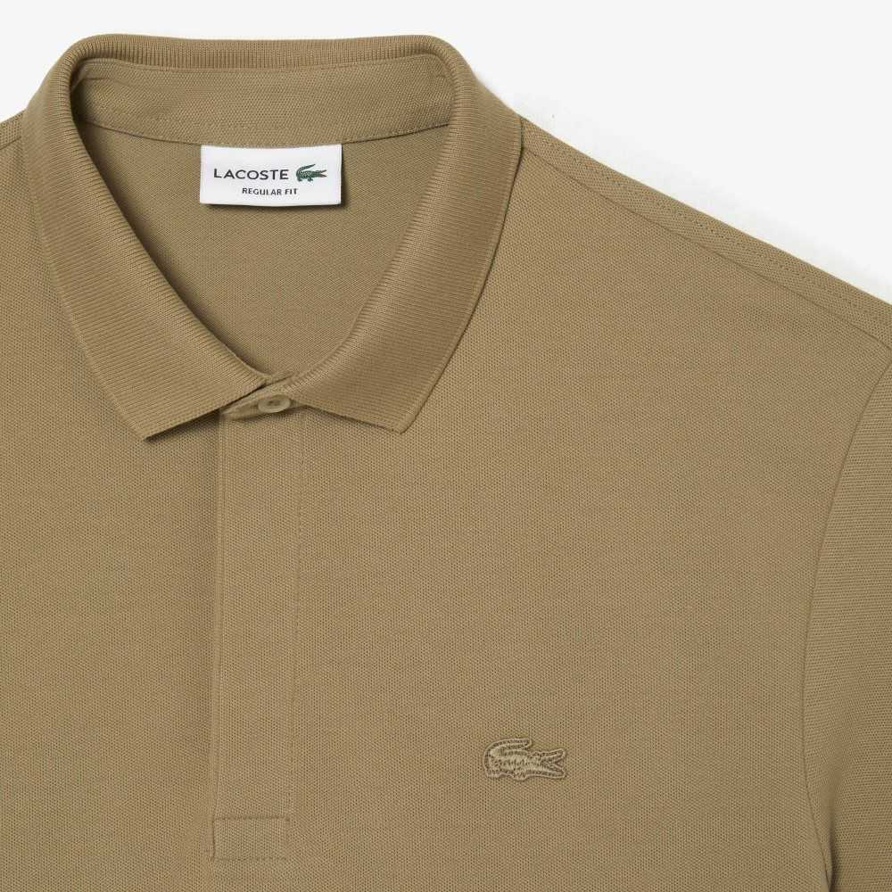 Lacoste Smart Paris Stretch Bomull Beige | DPKUF-8619