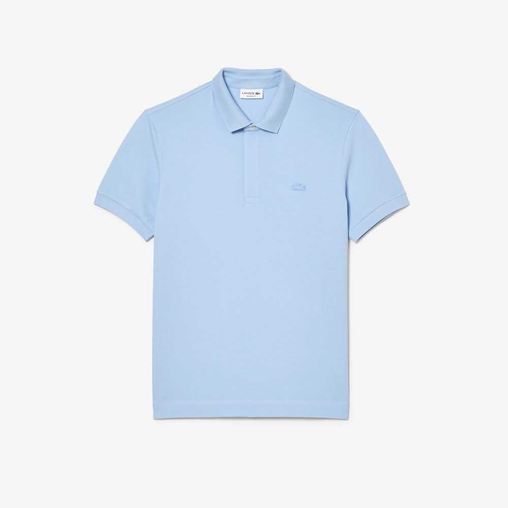 Lacoste Smart Paris Stretch Bomull Blå | FYQXV-3506