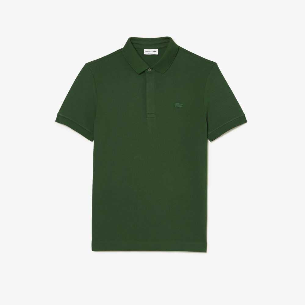 Lacoste Smart Paris Stretch Bomull Gröna | DLRTU-1284