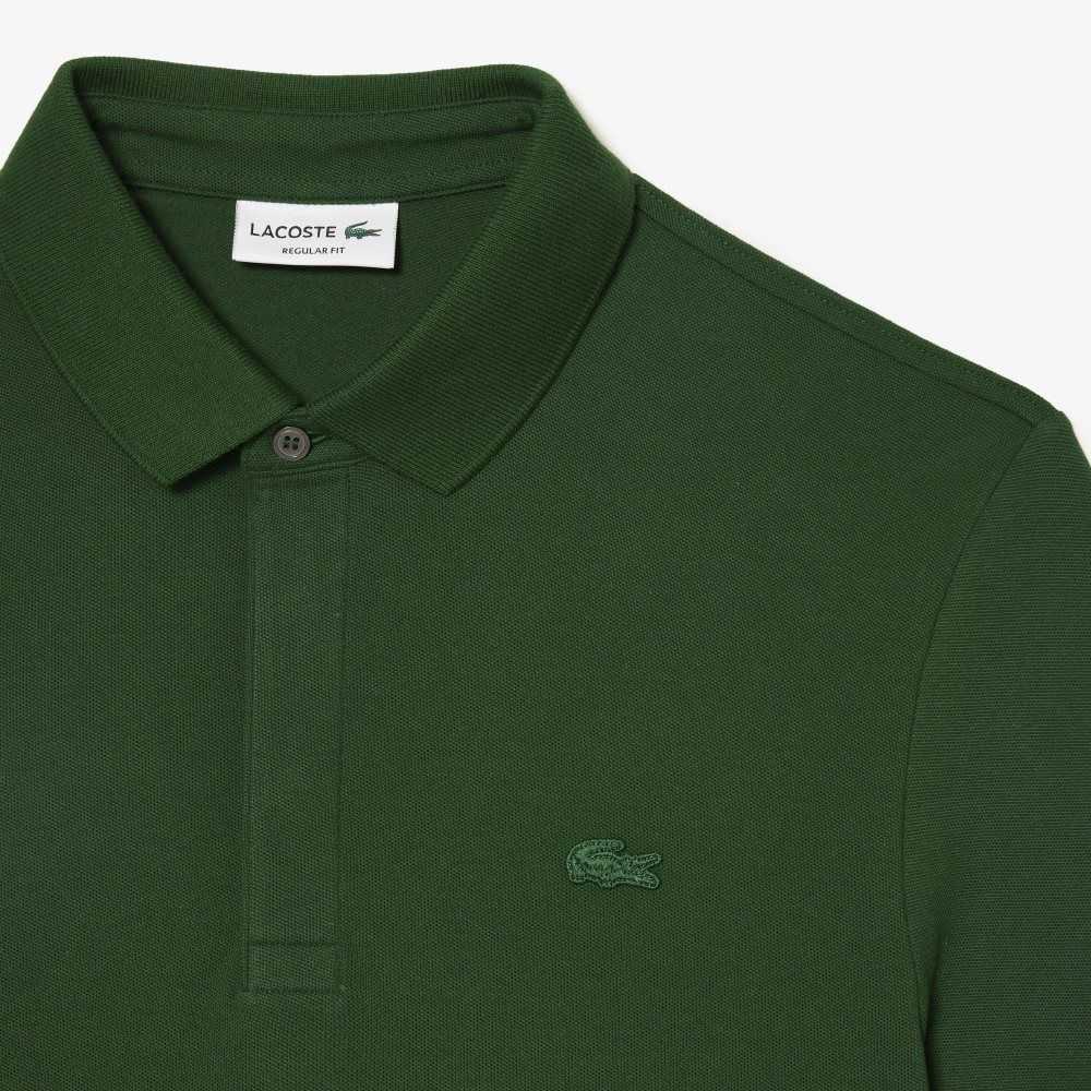 Lacoste Smart Paris Stretch Bomull Gröna | DLRTU-1284