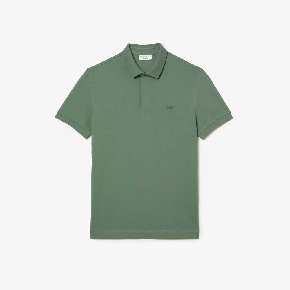 Lacoste Smart Paris Stretch Bomull Khaki Gröna | BYTUL-6497