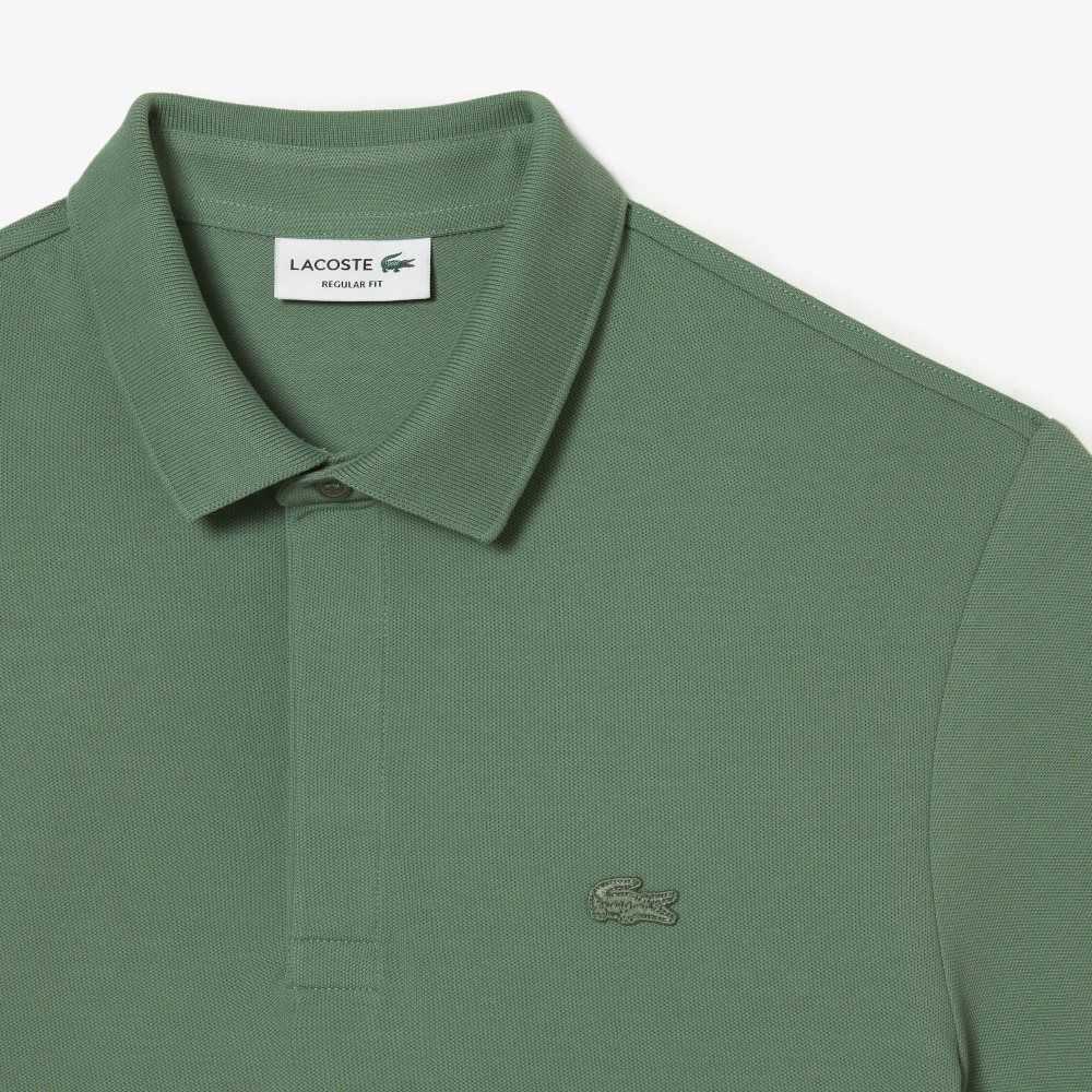 Lacoste Smart Paris Stretch Bomull Khaki Gröna | BYTUL-6497