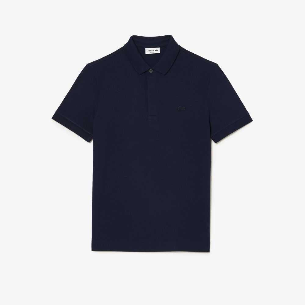 Lacoste Smart Paris Stretch Bomull Marinblå Blå | DKFAM-1589