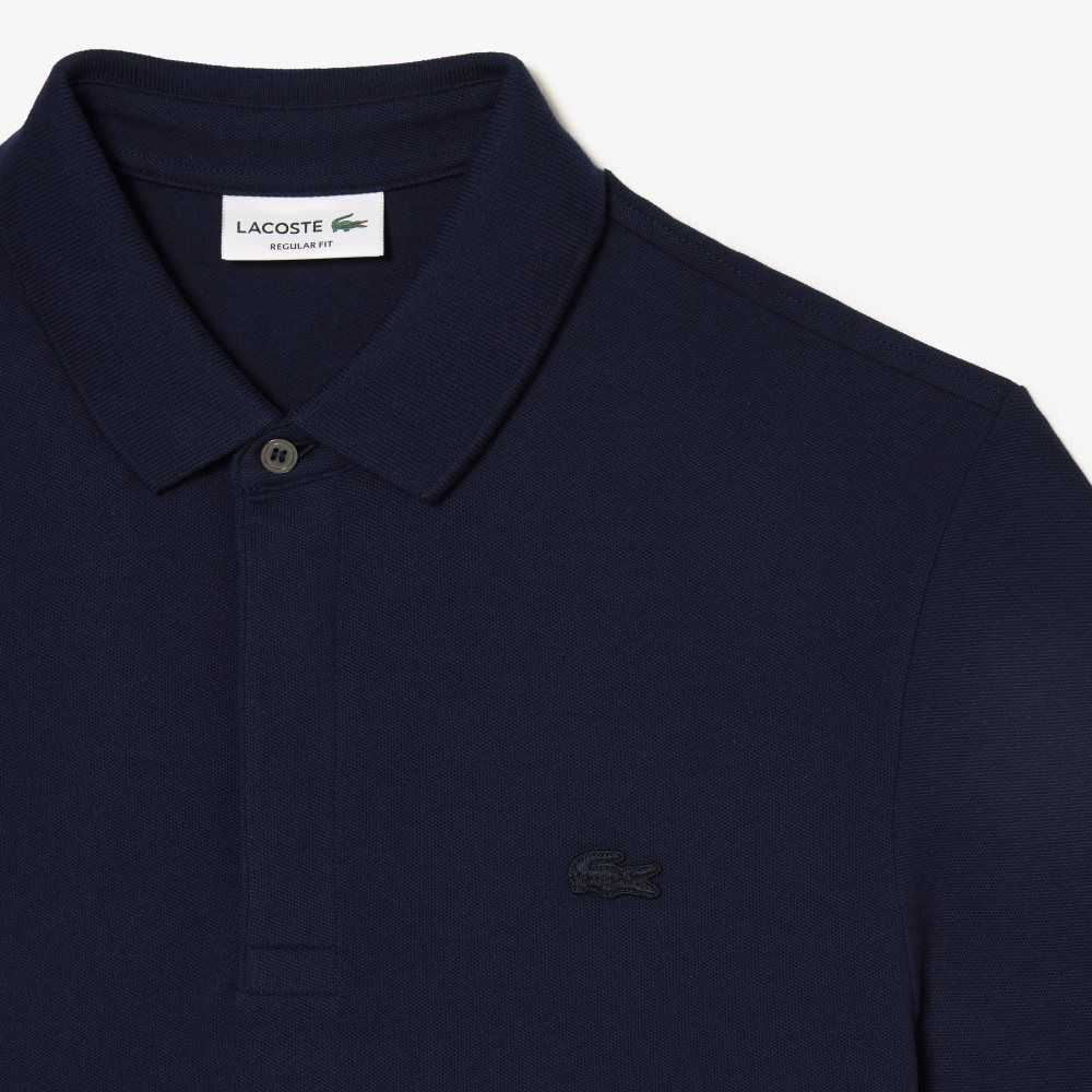 Lacoste Smart Paris Stretch Bomull Marinblå Blå | DKFAM-1589