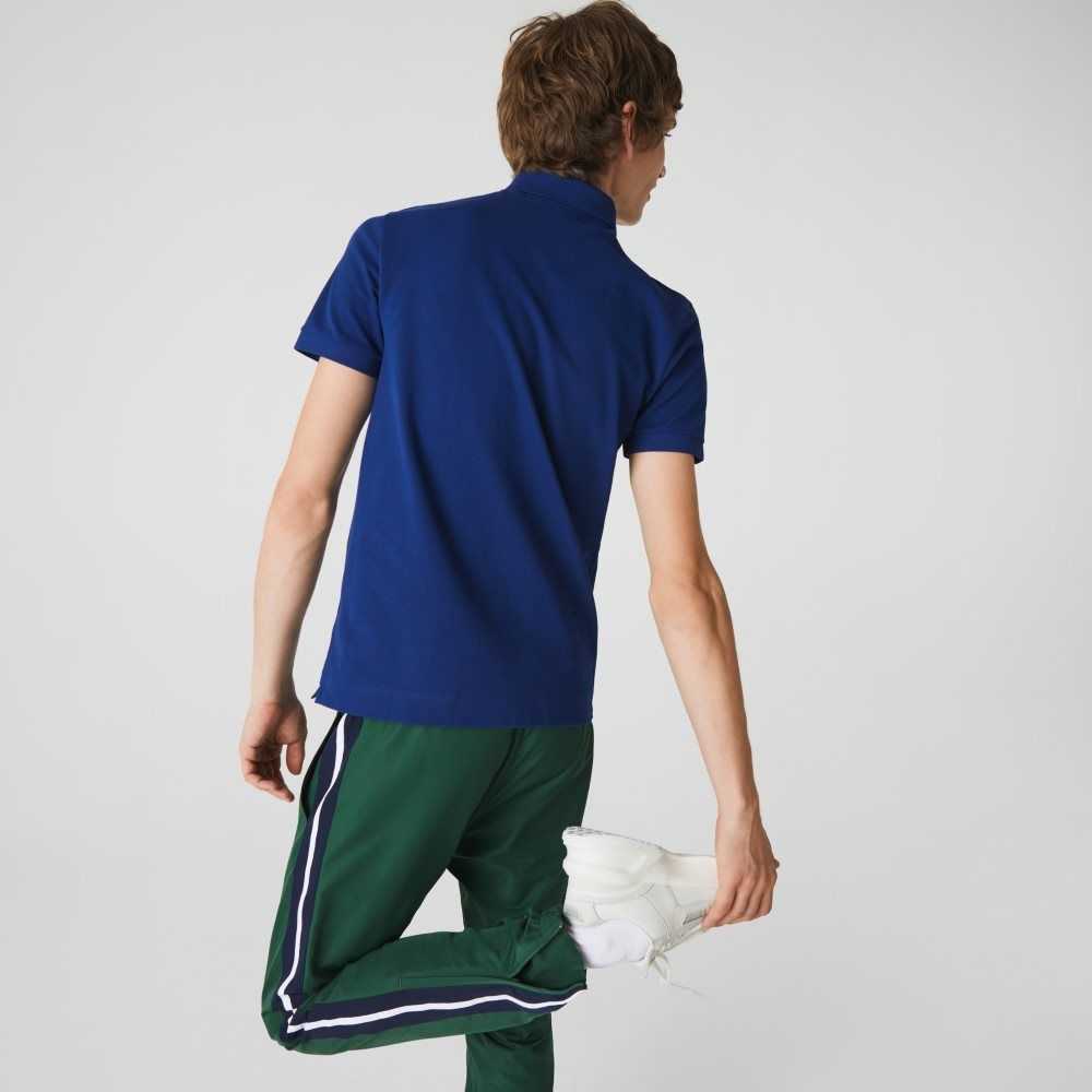 Lacoste Smart Paris Stretch Bomull Marinblå Blå | VJZQW-8430