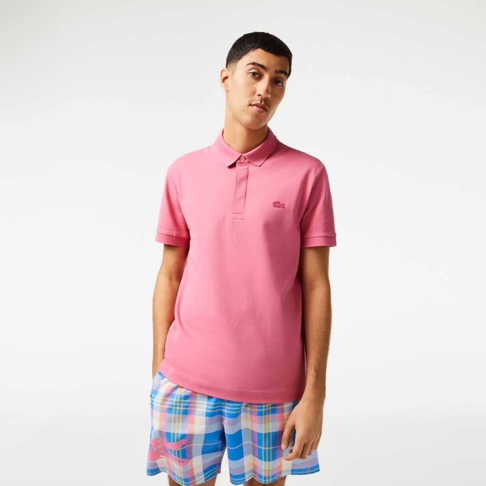 Lacoste Smart Paris Stretch Bomull Rosa | DPIRN-1240