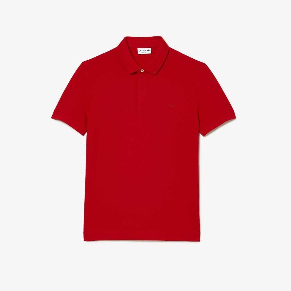 Lacoste Smart Paris Stretch Bomull Röda | CWDPX-6750