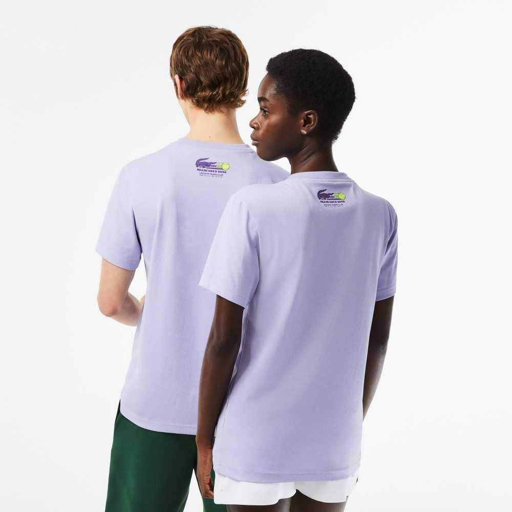 Lacoste Sport Miami Open Edition Lila | LWJMG-3295