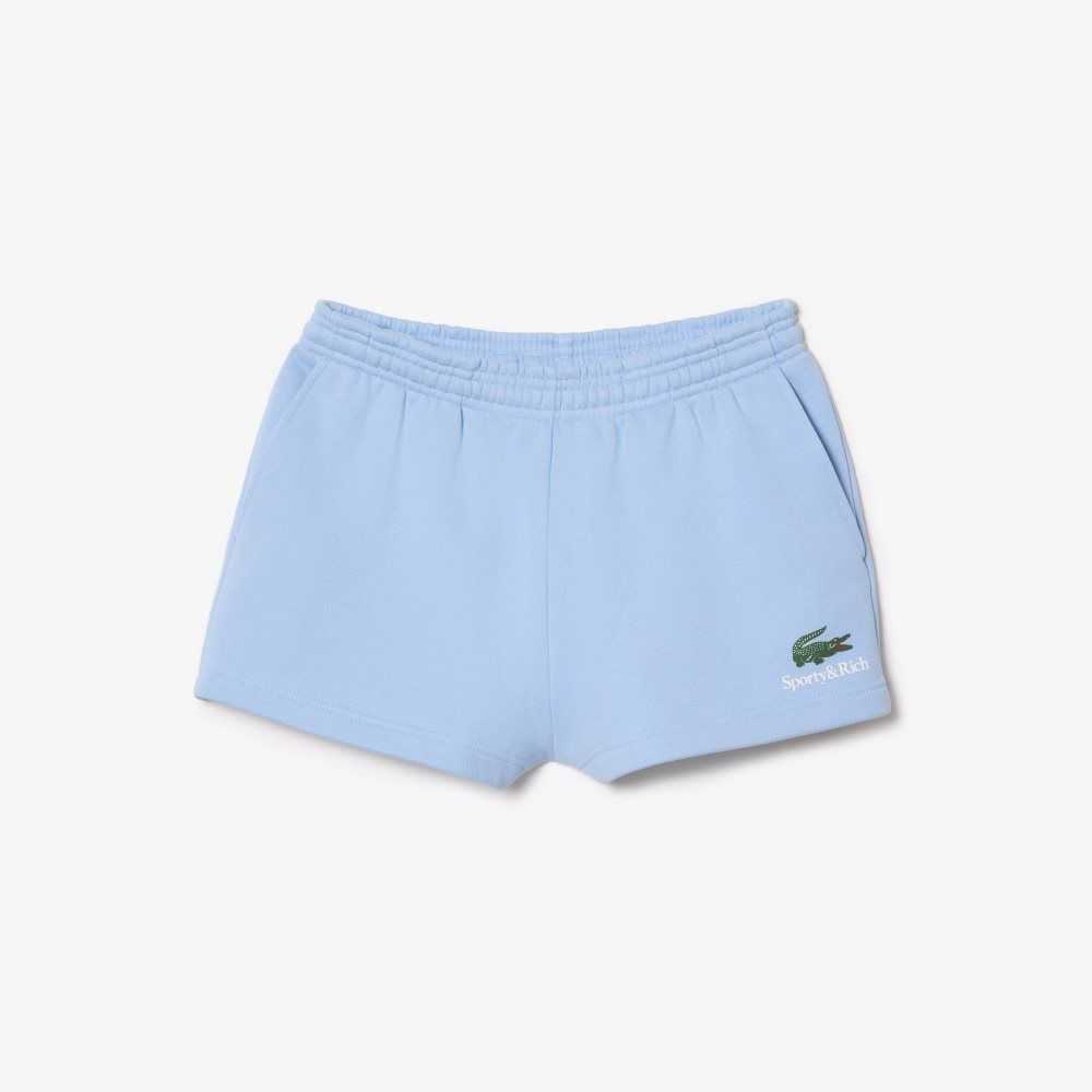 Lacoste Sportiga & Rich Fleece Blå | QXCTF-6234