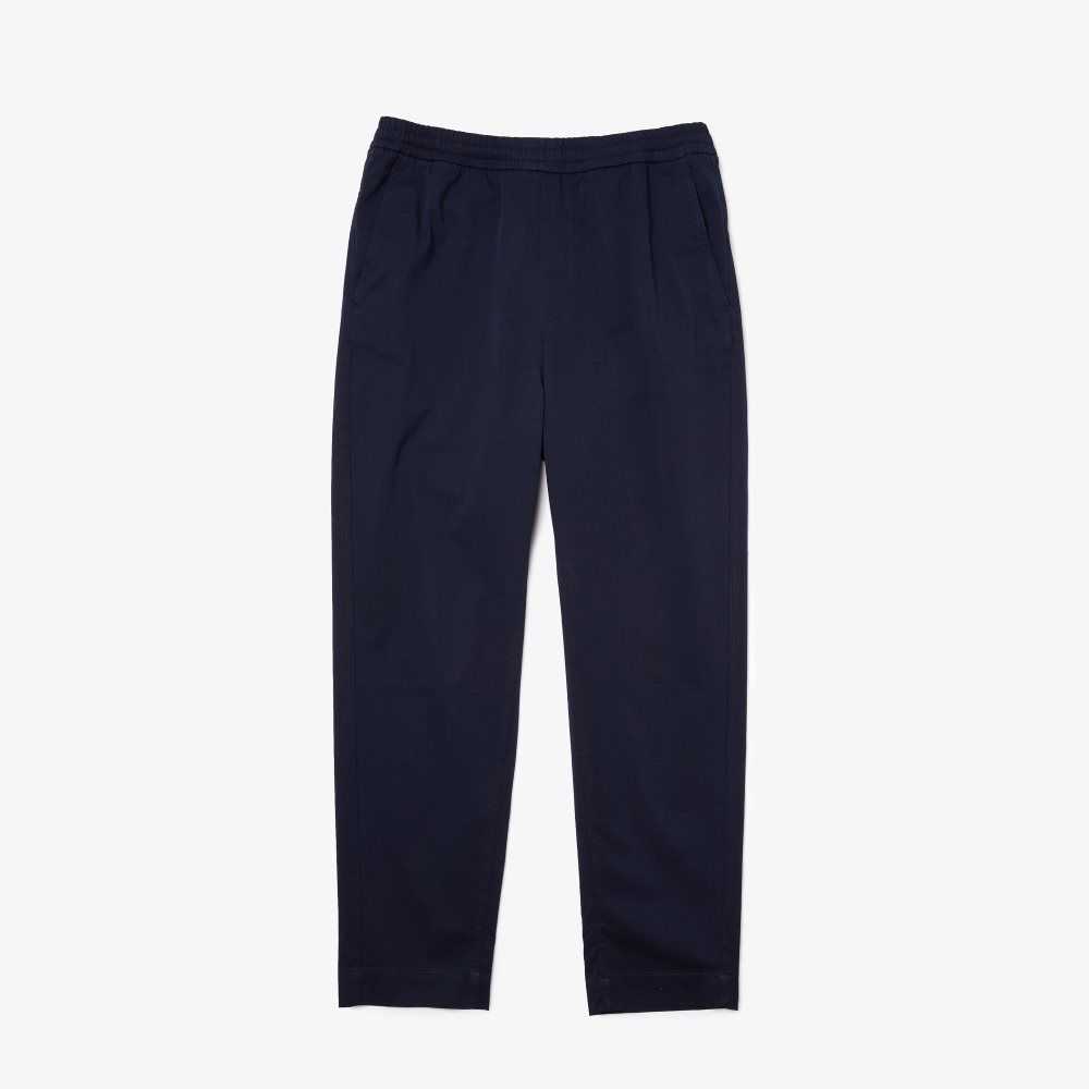 Lacoste Stretch Bomull Jogging Marinblå Blå | LFGVO-7503