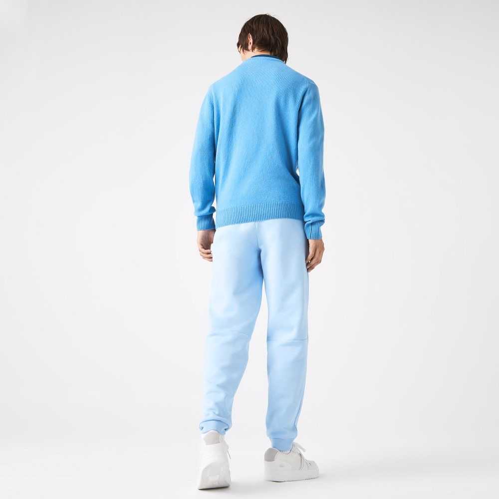 Lacoste Tapered Fit Fleece Blå | YTVLS-6210