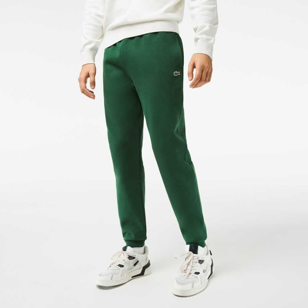 Lacoste Tapered Fit Fleece Gröna | FCJDL-7640