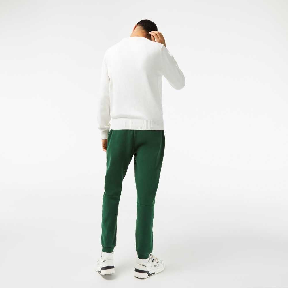 Lacoste Tapered Fit Fleece Gröna | FCJDL-7640