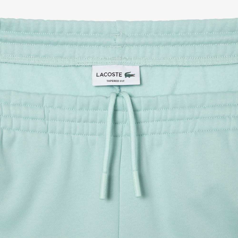 Lacoste Tapered Fit Fleece Mintgröna | QXZUM-4285