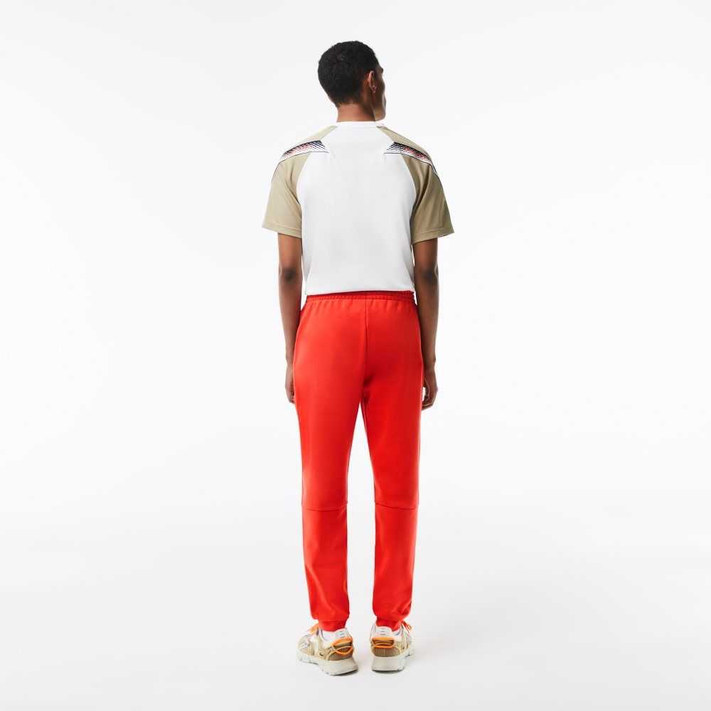 Lacoste Tapered Fit Fleece Orange | PDWHU-3516