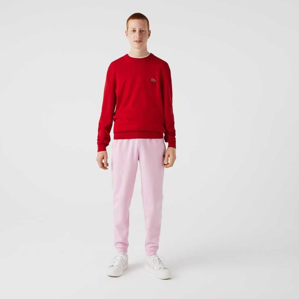 Lacoste Tapered Fit Fleece Rosa | GFLRN-1794