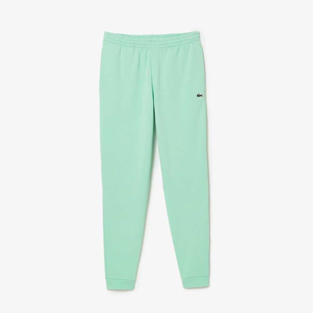 Lacoste Tapered Fit Fleece Trackpants Ljusgröna | JPZUK-6290