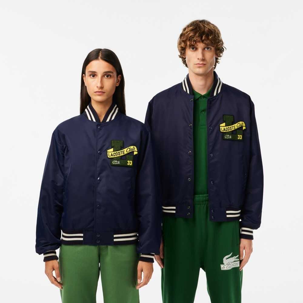 Lacoste Teddy Marinblå Blå | XHZTL-2154