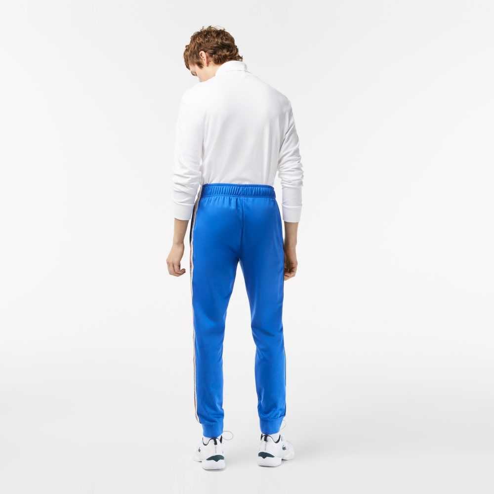 Lacoste Tennis Abrasion-Resistant Track Pants Blå | NKRGW-9024