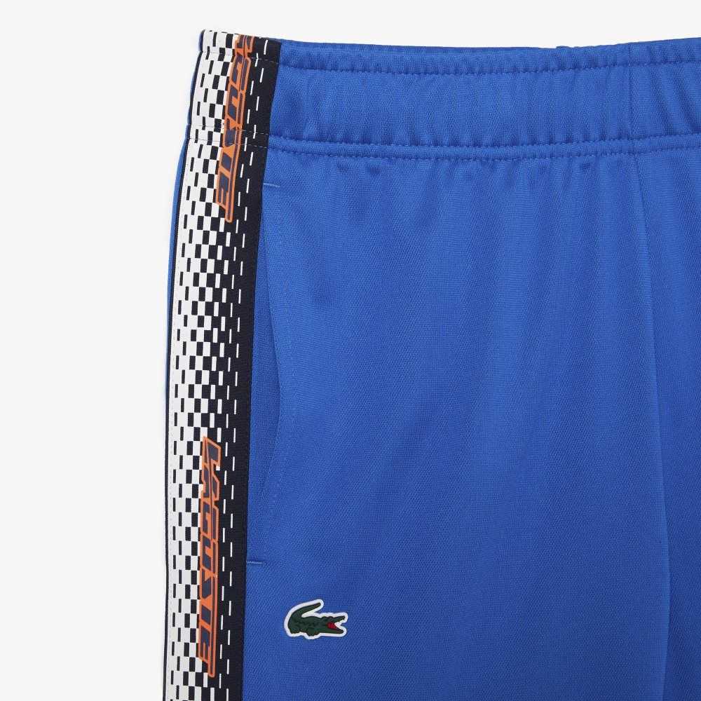 Lacoste Tennis Abrasion-Resistant Track Pants Blå | NKRGW-9024