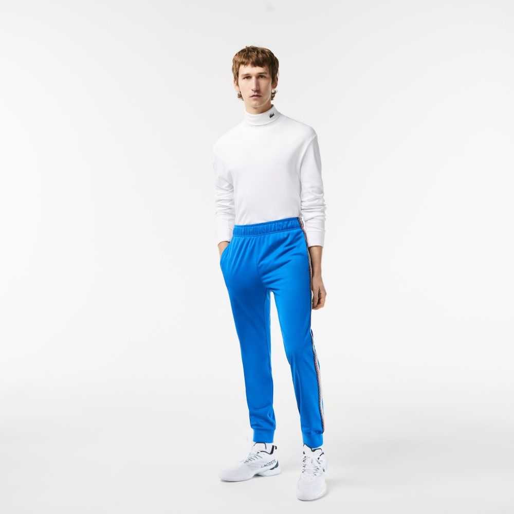 Lacoste Tennis Abrasion-Resistant Track Pants Blå | NKRGW-9024