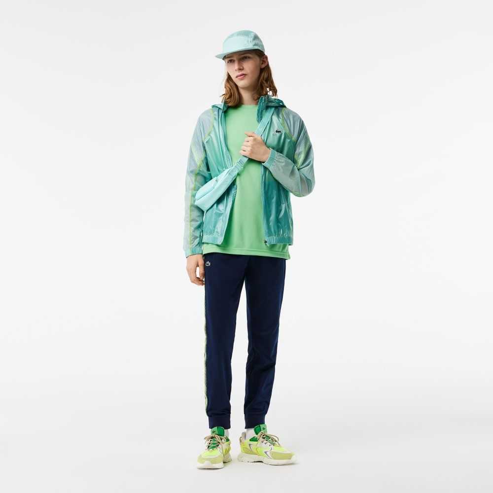 Lacoste Tennis Abrasion-Resistant Track Marinblå Blå | XWEZT-3510