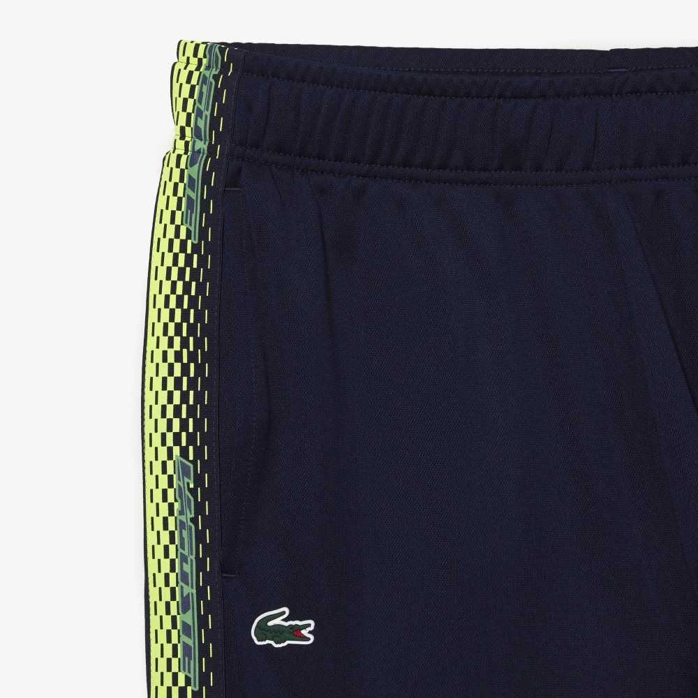 Lacoste Tennis Abrasion-Resistant Track Marinblå Blå | XWEZT-3510