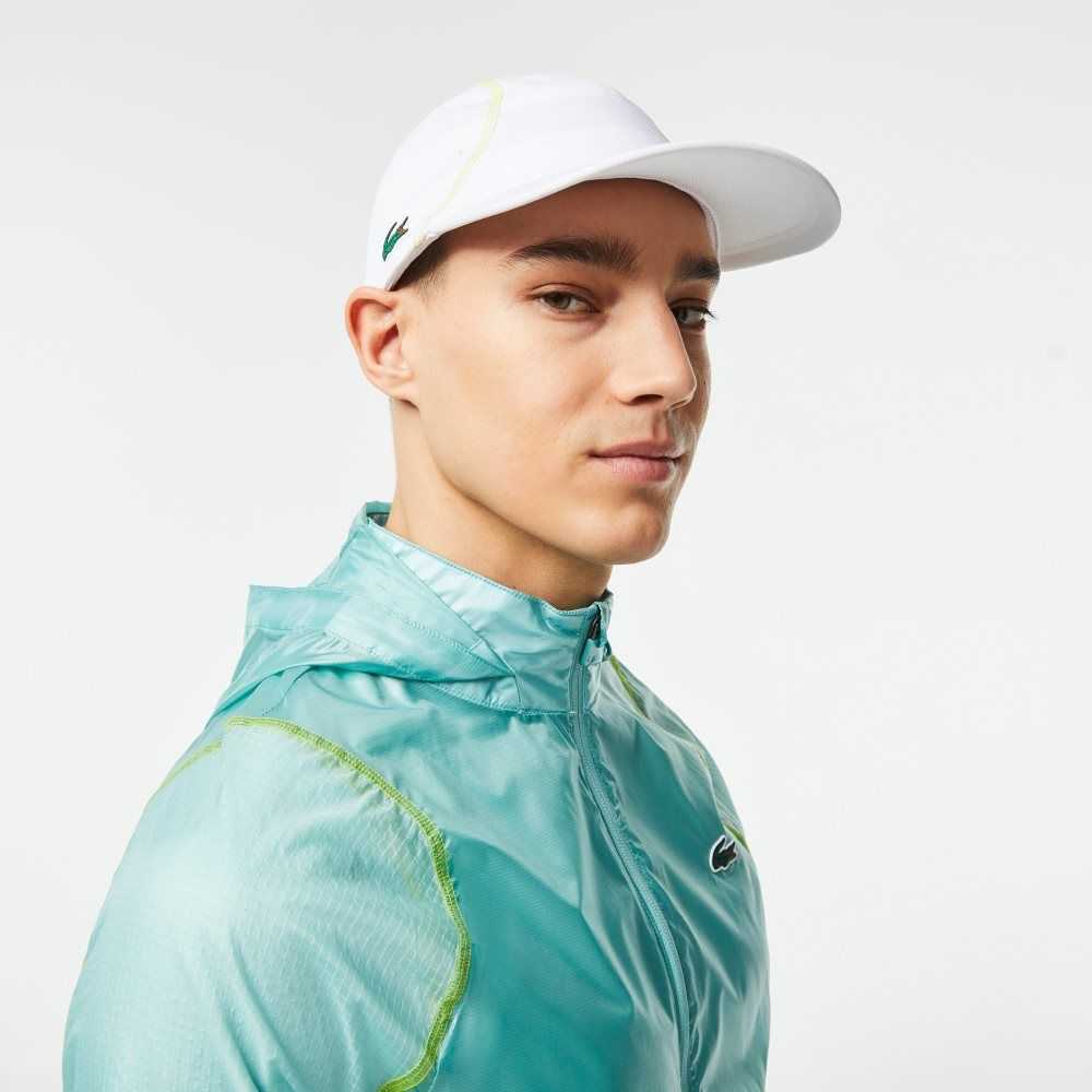 Lacoste Tennis Mesh Panel Vita Gula | HUQMZ-8196