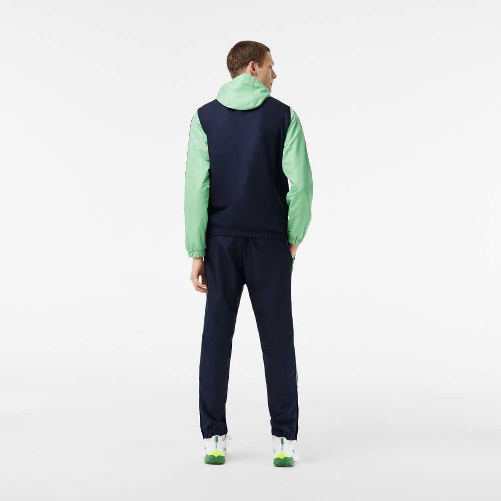 Lacoste Tennis Regular Fit Jogger Set Marinblå Blå Gröna Marinblå Blå Gröna | JBPDF-2081