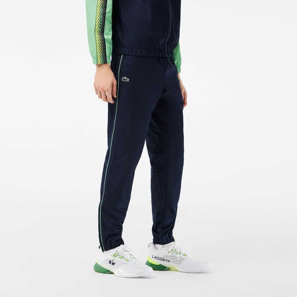 Lacoste Tennis Regular Fit Jogger Set Marinblå Blå Gröna Marinblå Blå Gröna | JBPDF-2081