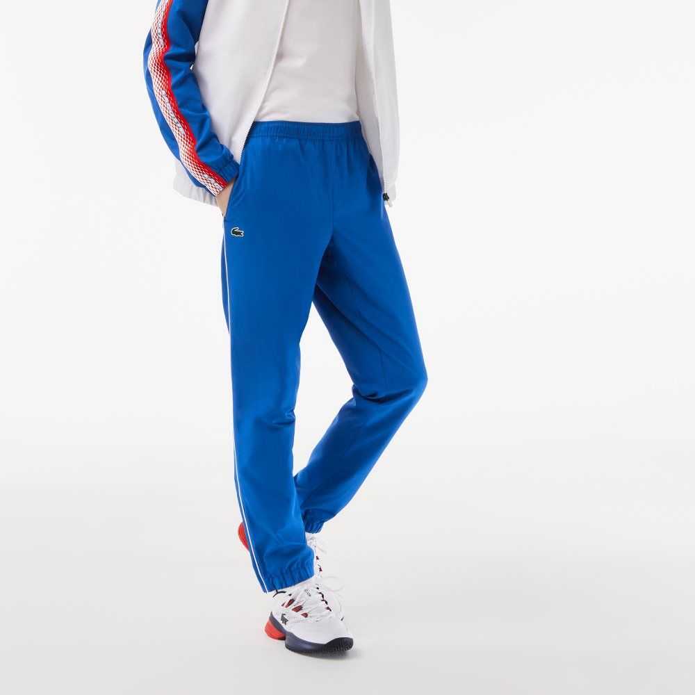 Lacoste Tennis Regular Fit Jogger Set Vita Blå Vita | XAZFL-6903