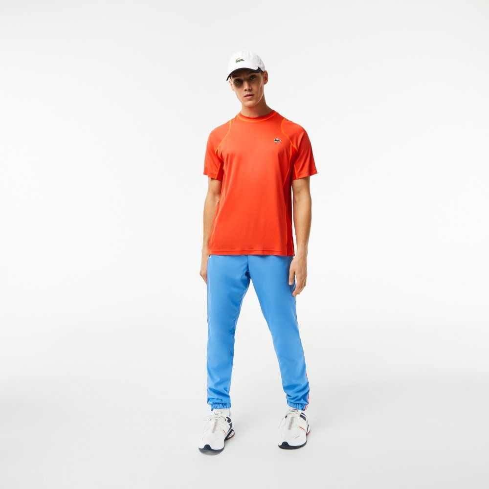 Lacoste Tennis in Tear Resistant Pique Orange Röda Orange | GQSFD-1702