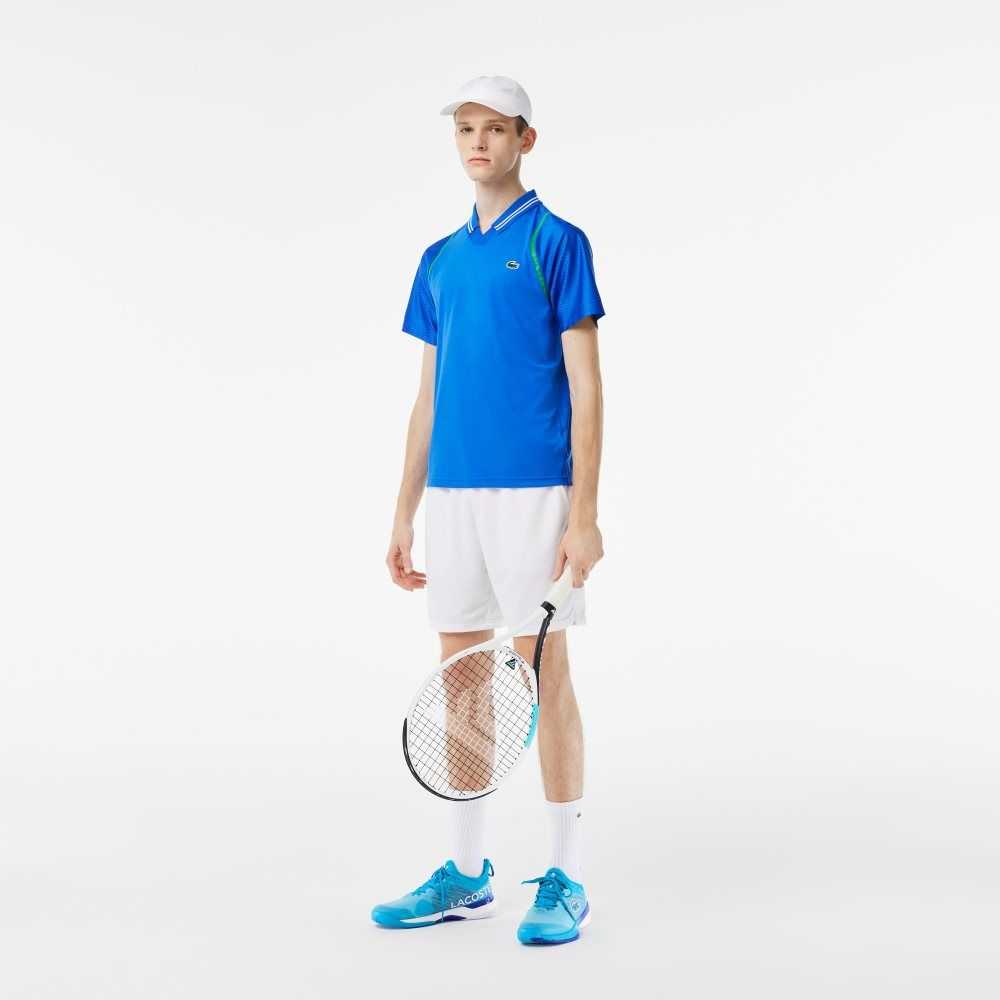 Lacoste Tennis x Daniil Medvedev Blå | CZVPO-1950