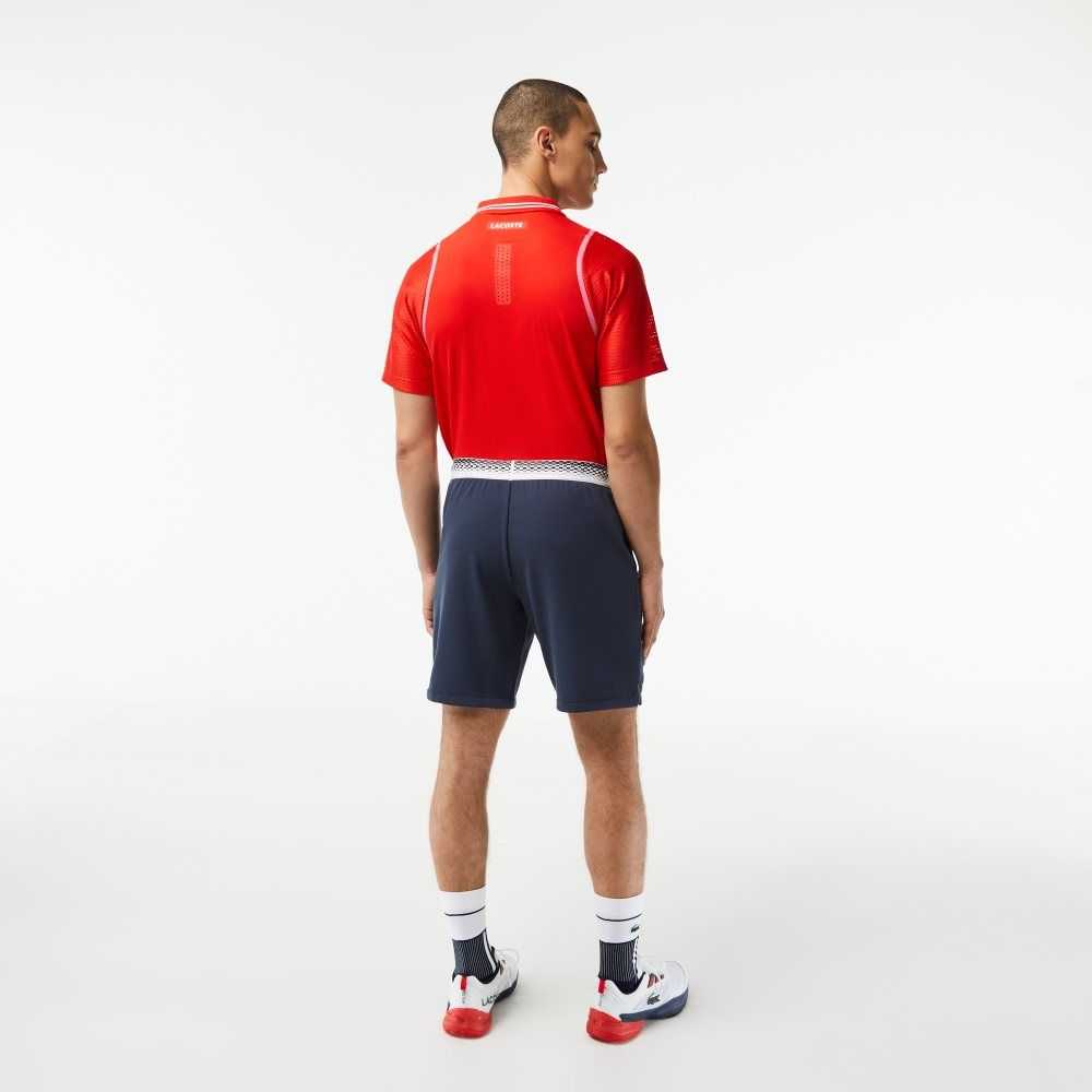 Lacoste Tennis x Daniil Medvedev Mesh Blå | MJVYW-2143