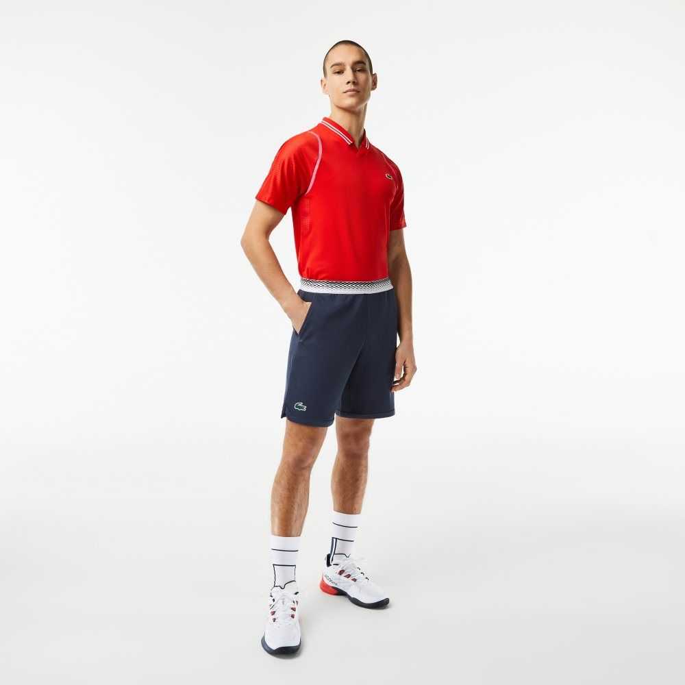 Lacoste Tennis x Daniil Medvedev Mesh Blå | MJVYW-2143