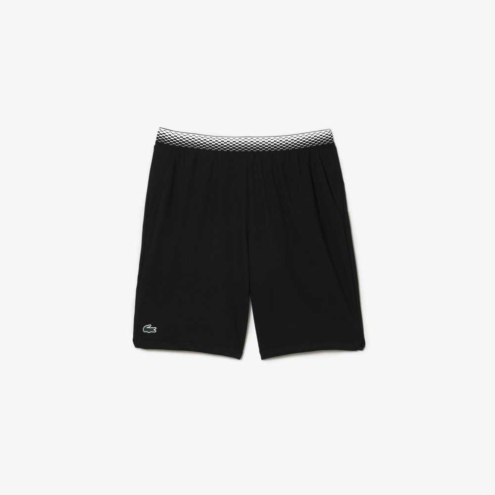 Lacoste Tennis x Daniil Medvedev Mesh Svarta | TPIDG-8947