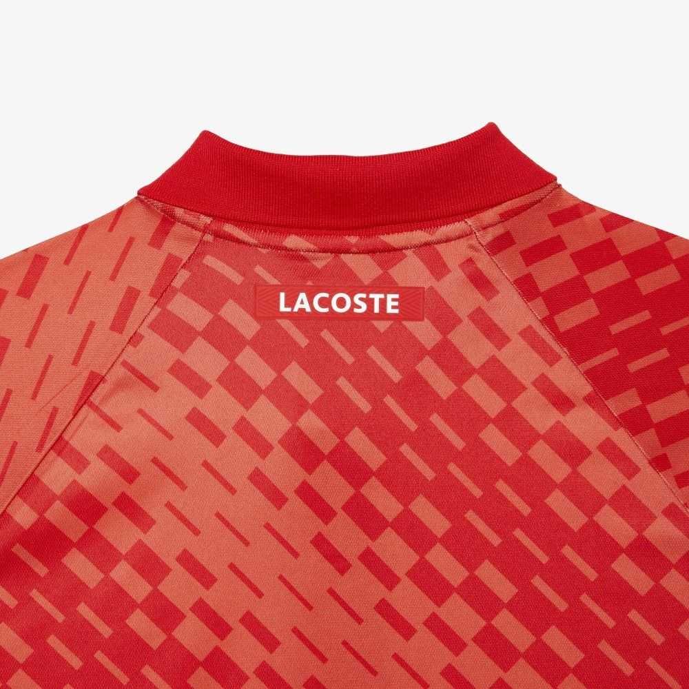 Lacoste Tennis x Novak Djokovic Fan Version Röda Orange | ETPCO-3910