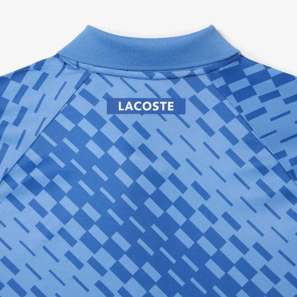 Lacoste Tennis x Novak Djokovic Fan Version Blå | QRYUJ-3851