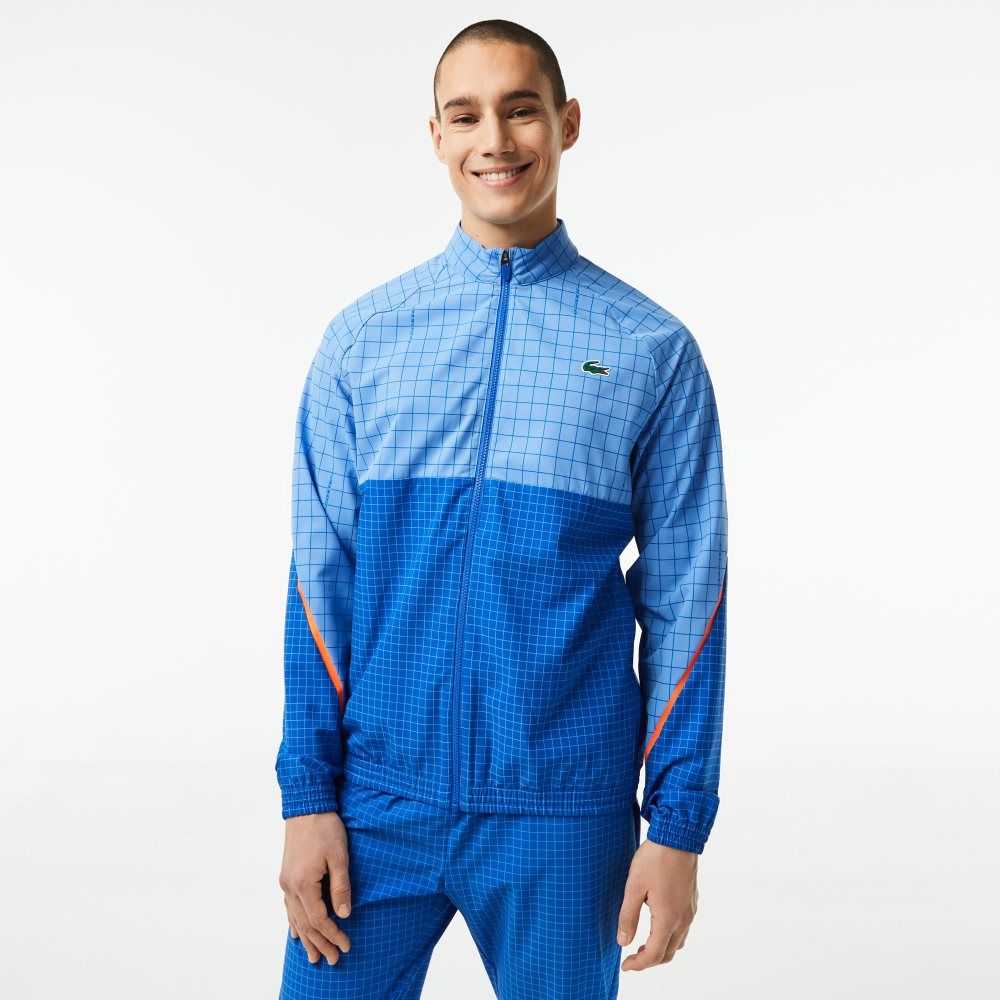 Lacoste Tennis x Novak Djokovic Jogger Set Blå | RZJUK-7520