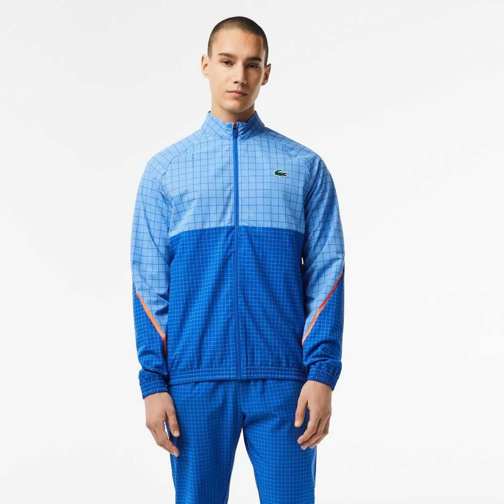 Lacoste Tennis x Novak Djokovic Jogger Set Blå | RZJUK-7520