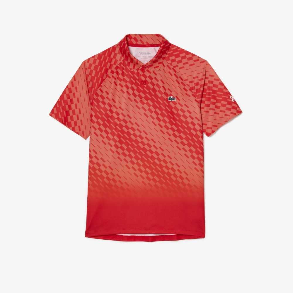 Lacoste Tennis x Novak Djokovic Player Version Röda Orange | UWJOE-5861