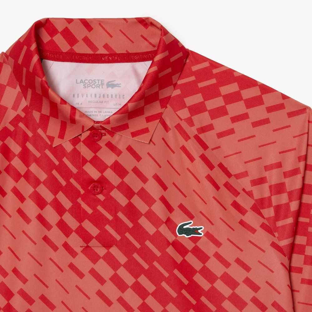 Lacoste Tennis x Novak Djokovic Player Version Röda Orange | UWJOE-5861