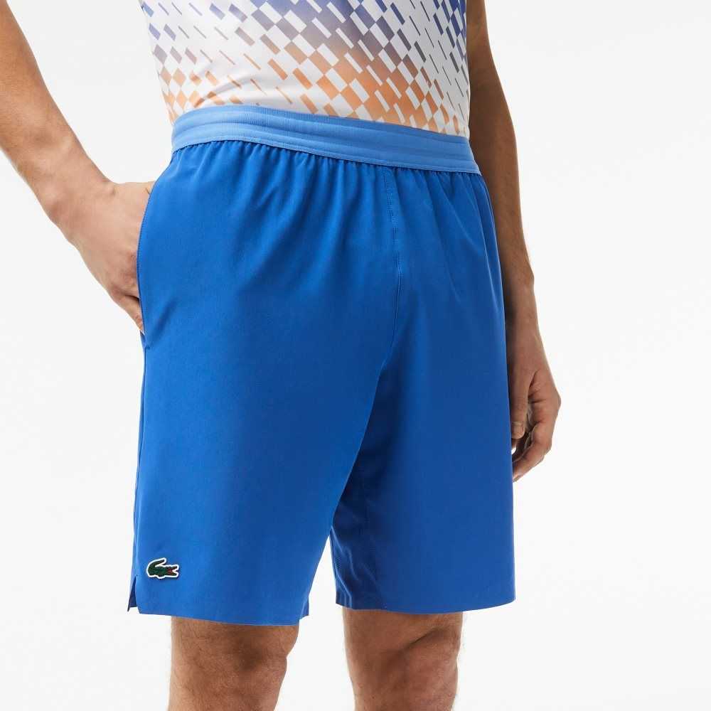 Lacoste Tennis x Novak Djokovic Shorts Blå | KYHEA-1695