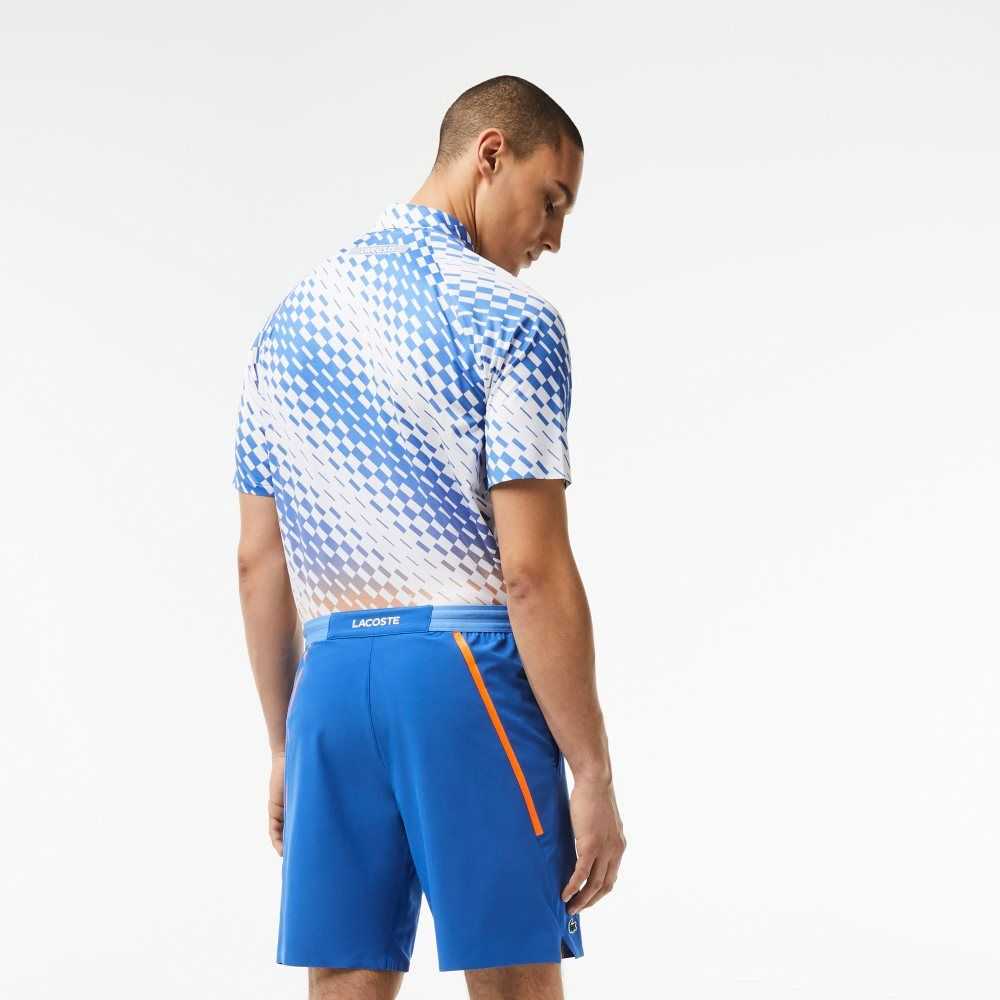 Lacoste Tennis x Novak Djokovic Shorts Blå | KYHEA-1695