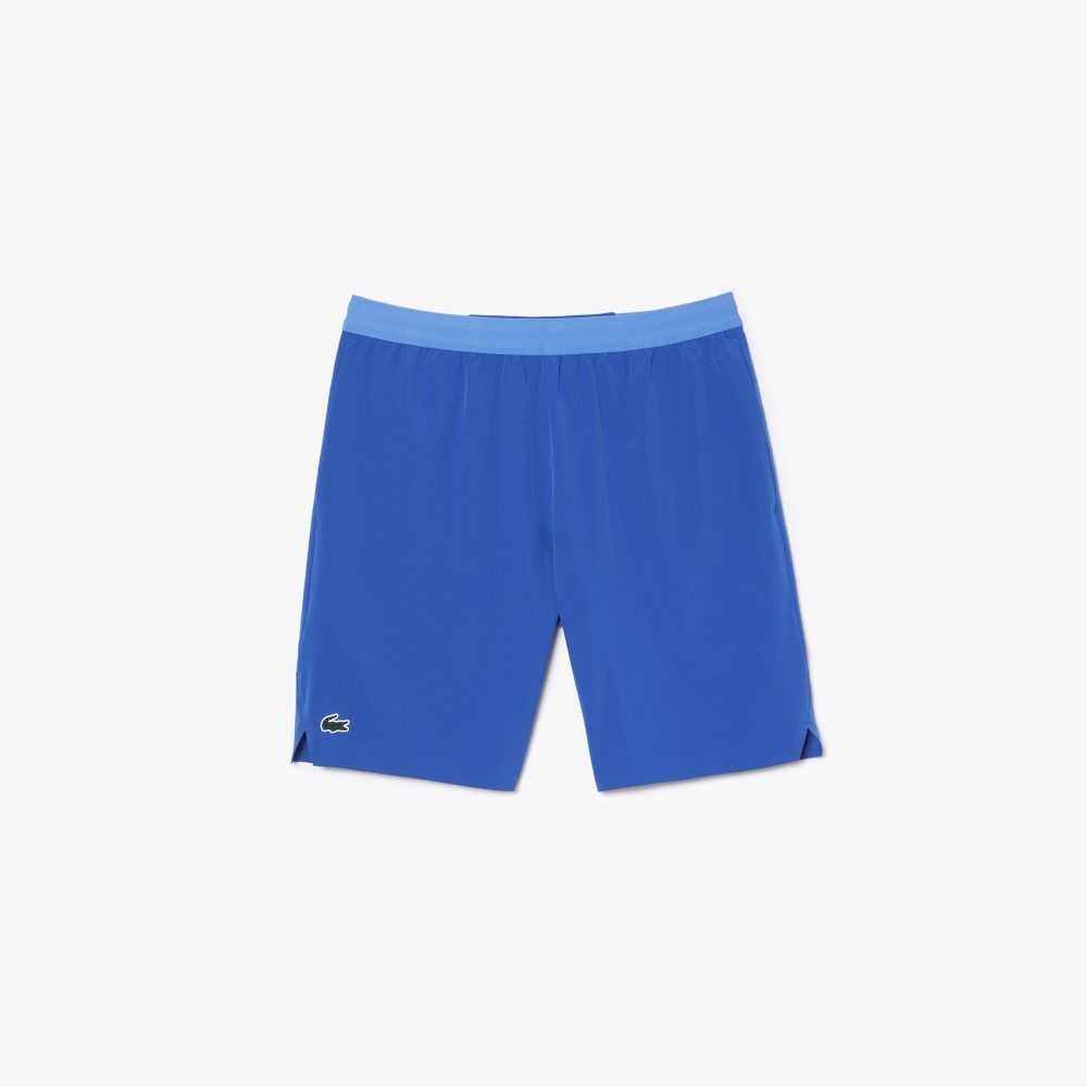 Lacoste Tennis x Novak Djokovic Shorts Blå | KYHEA-1695