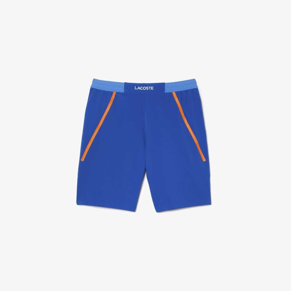 Lacoste Tennis x Novak Djokovic Shorts Blå | KYHEA-1695