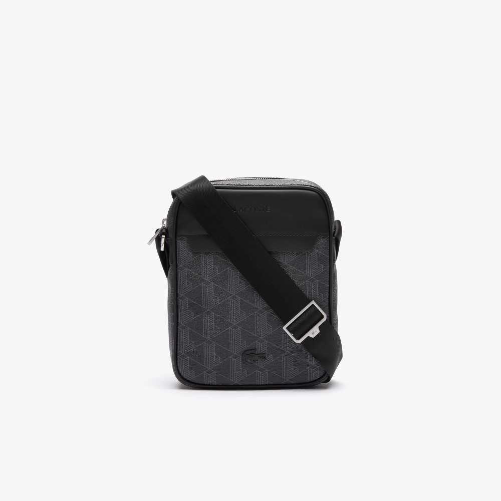 Lacoste The Blend Monogram Canvas Vertical Olika Färger | LORAC-3061